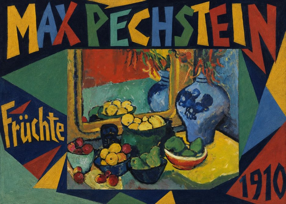 Max Pechstein Früchte 1910 No6 - Poster