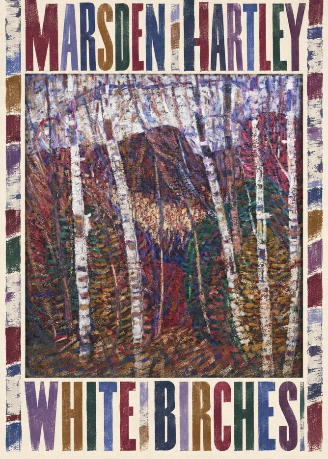 Marsden Hartley White Birches No5 - Poster