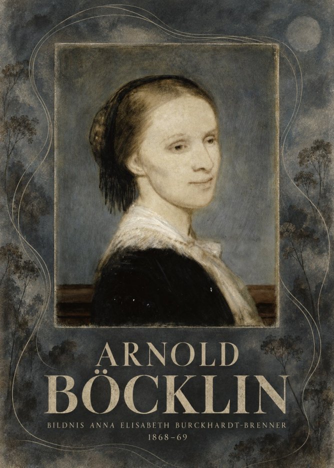 Arnold Böcklin Bildnis Anna Elisabeth Burckhardt-brenner No6 - Poster