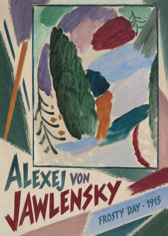 Alexej von Jawlensky Frosty Day No2 - Poster