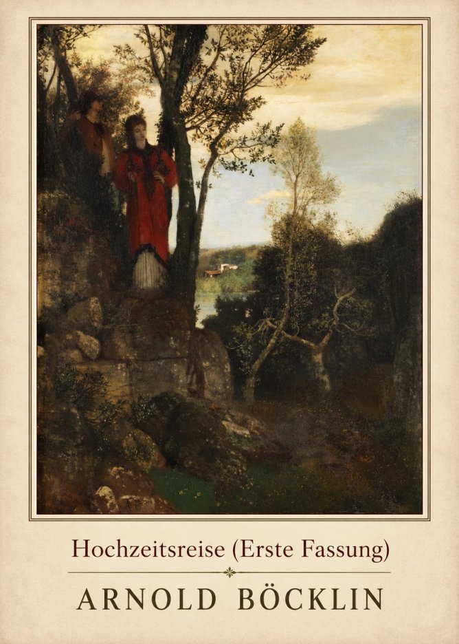 Arnold Böcklin Hochzeitsreise (Erste Fassung) No1 - Poster