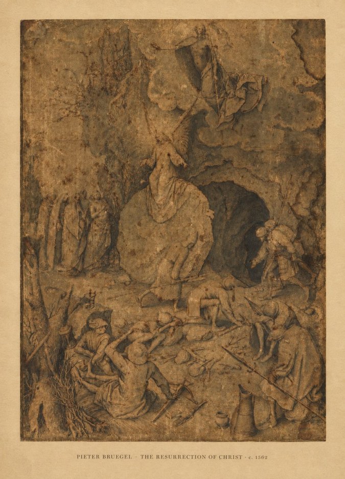 Pieter Bruegel The Resurrection of Christ No5 - Poster
