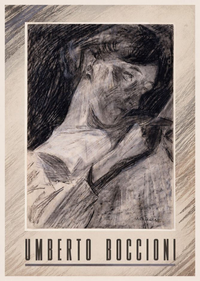 Umberto Boccioni Figure Study II No1 - Poster