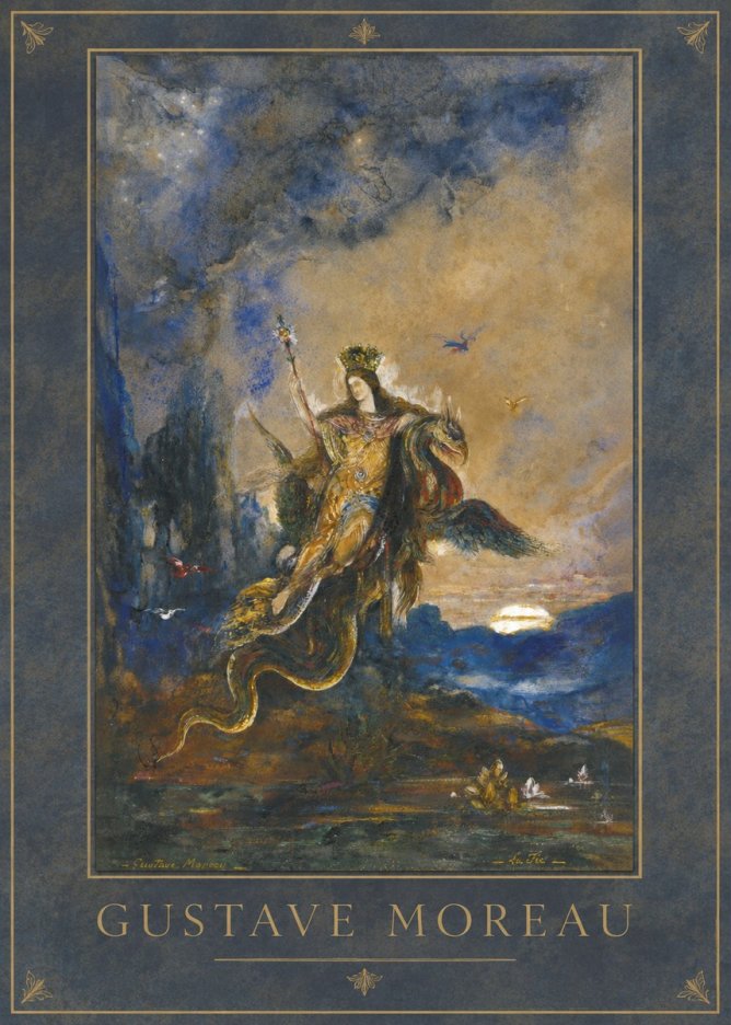 Gustave Moreau Les Fées No1 - Poster