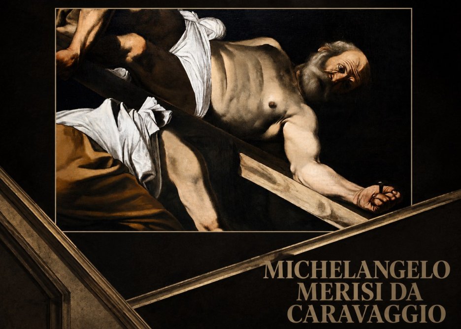 Michelangelo Merisi da Caravaggio The Crucifixion of Saint Peter V No5 - Poster