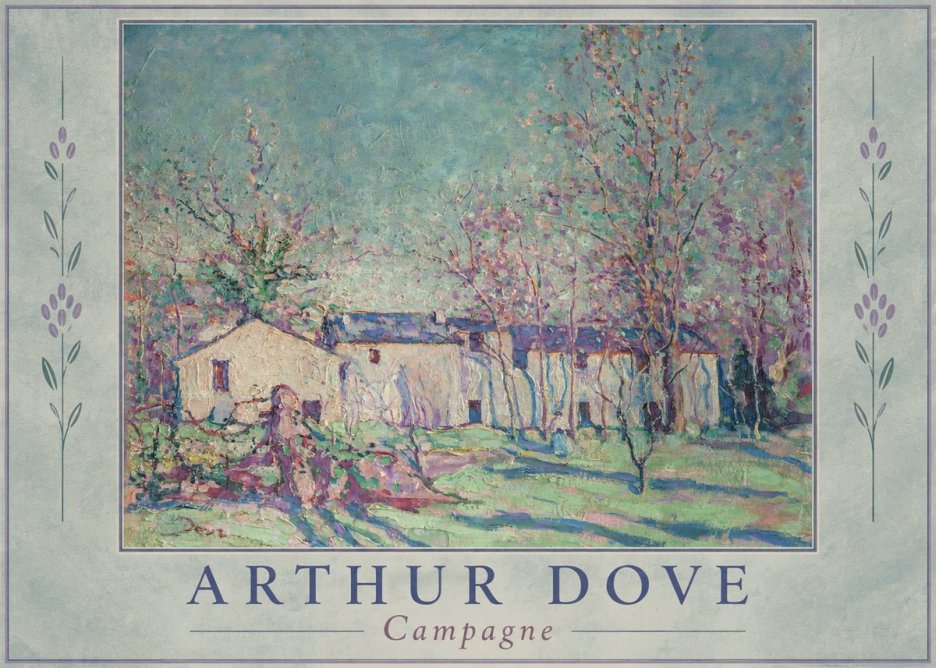 Arthur Dove Campagne No1 - Poster
