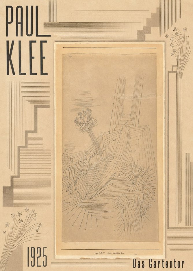 Paul Klee Das Gartentor I No5 - Poster