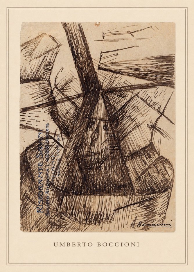 Umberto Boccioni Umberto Boccioni II No3 - Poster