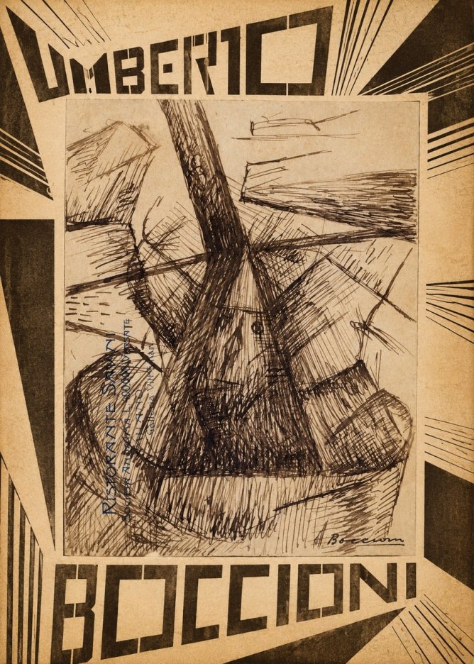 Umberto Boccioni Umberto Boccioni II No4 - Poster
