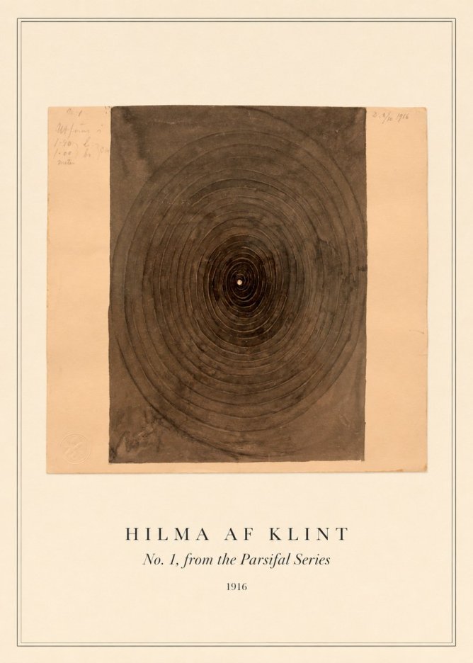 Hilma af Klint No. 1, from the Parsifal Series No3 - Poster