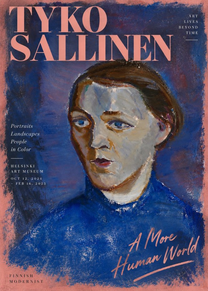 Tyko Sallinen Portrait II No5 - Poster