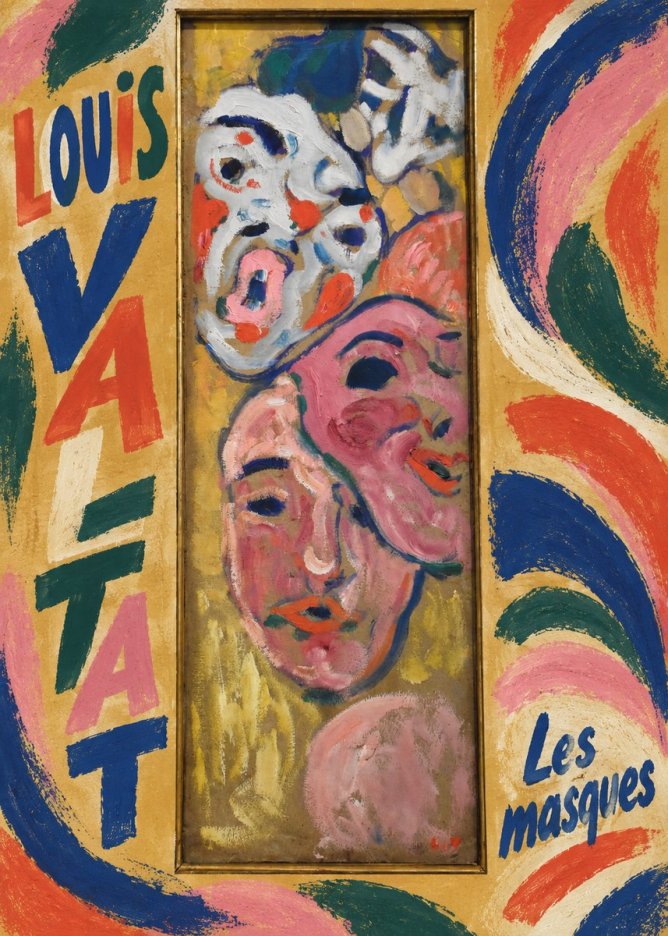 Louis Valtat Les Masques No2 - Poster