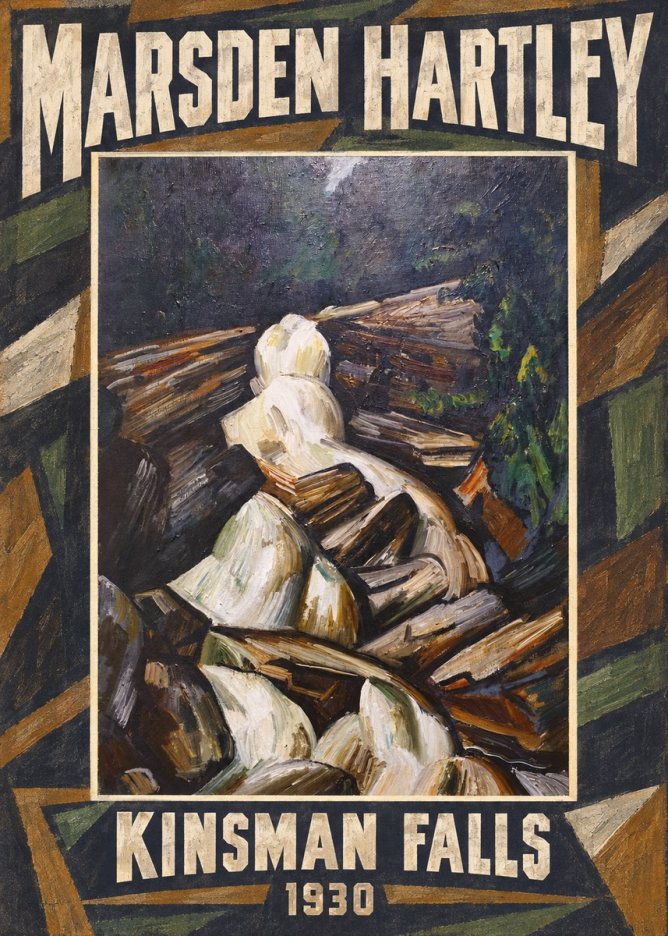 Marsden Hartley Kinsman Falls No1 - Poster