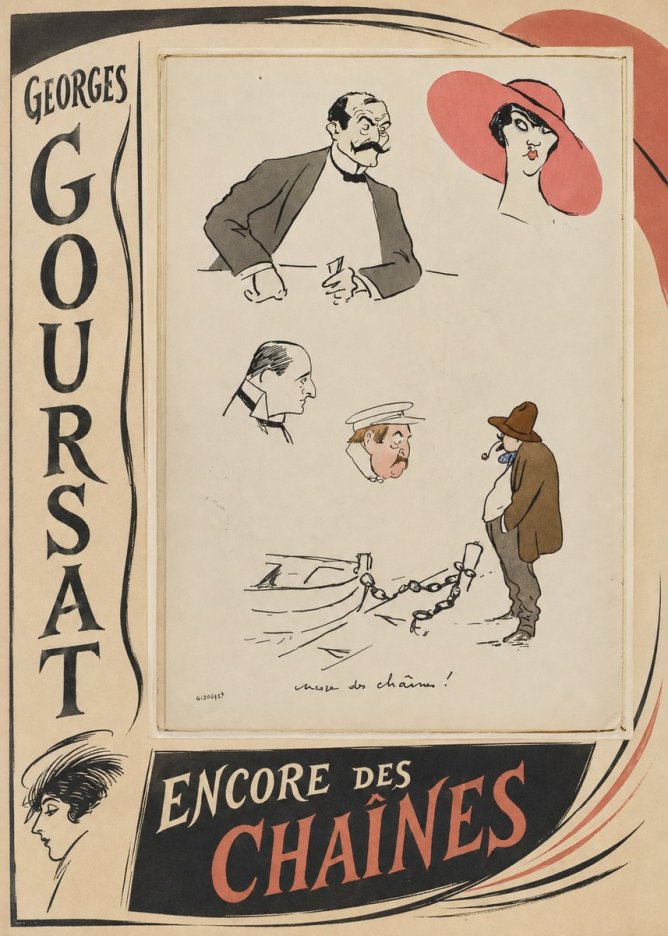 Georges Goursat Encore Des Chaînes! No2 - Poster