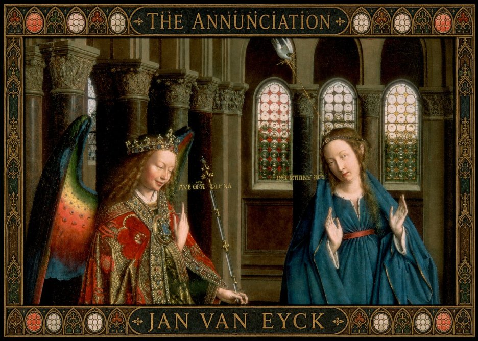 Jan van Eyck The Annunciation II No6 - Poster