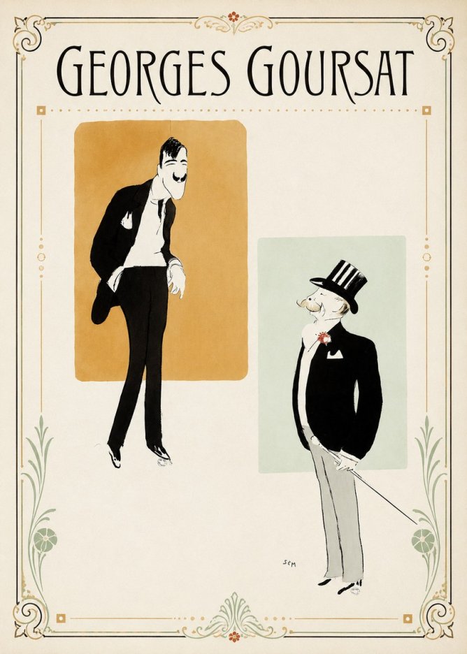Georges Goursat Georges Goursat VIII No1 - Poster
