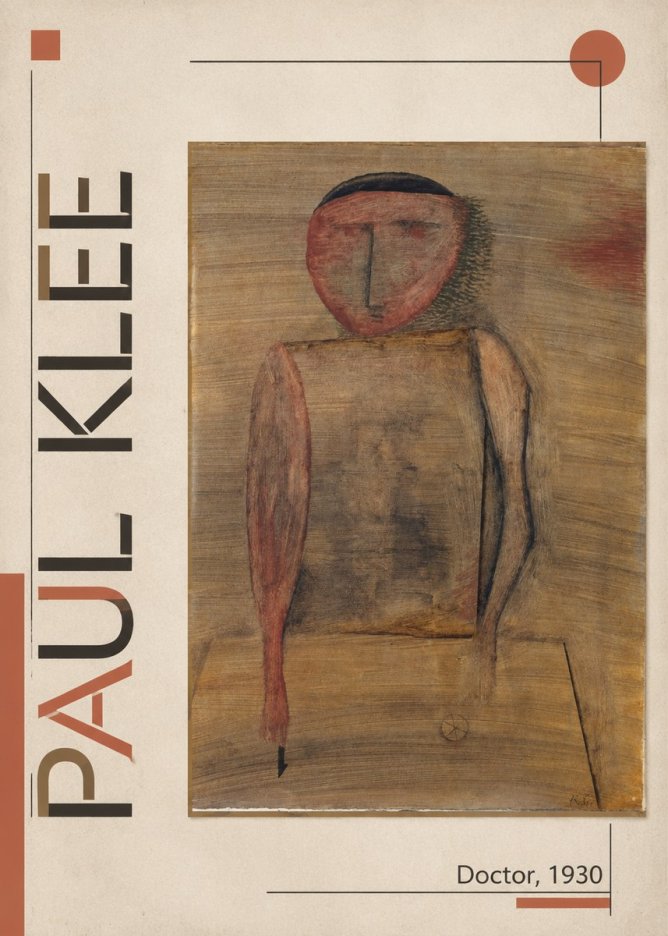 Paul Klee Doctor No6 - Poster