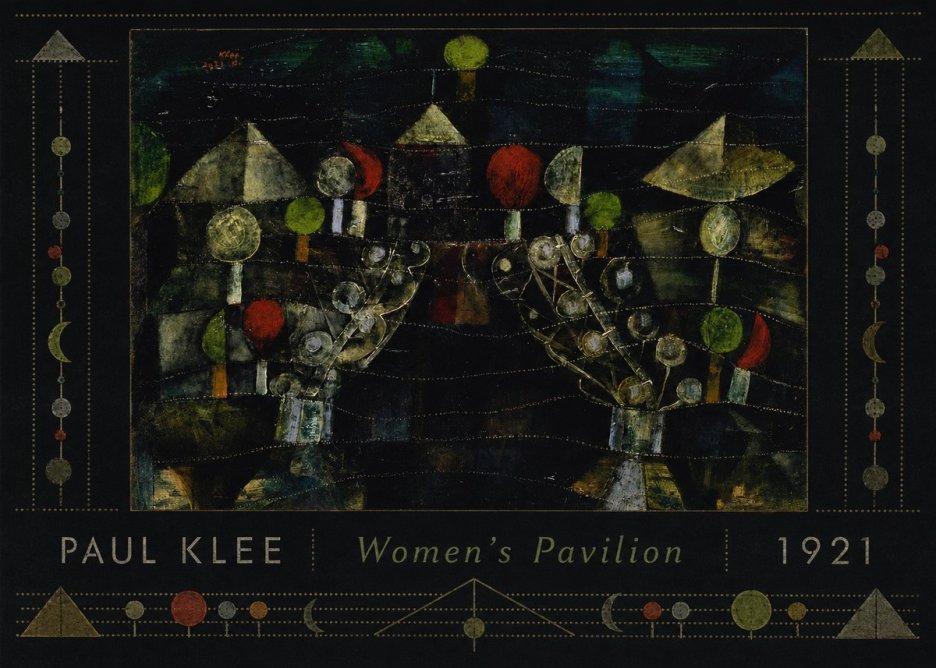 Paul Klee Women's Pavilion No6 - Poster