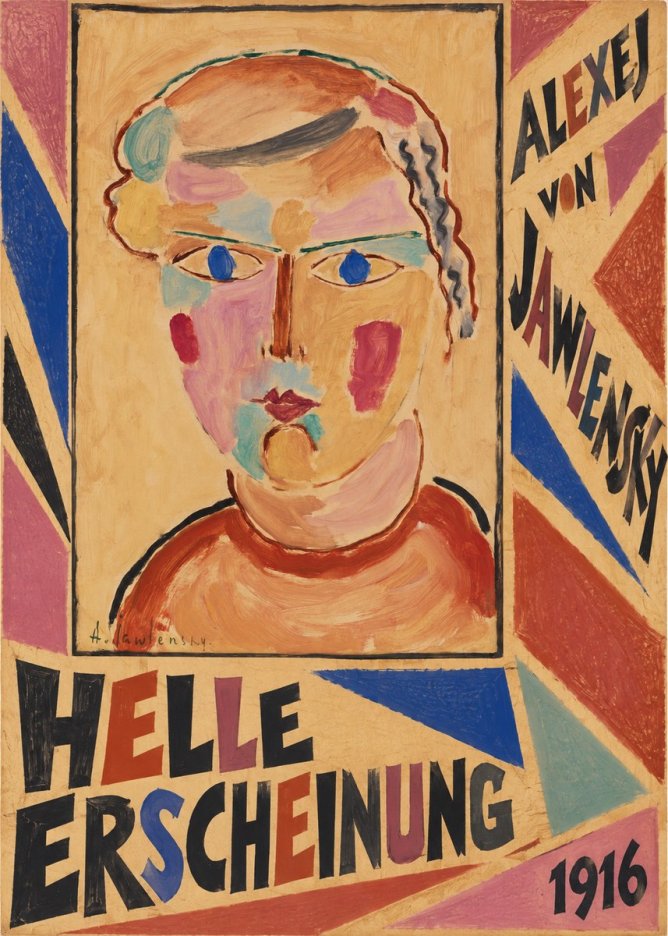Alexej von Jawlensky Helle Erscheinung No6 - Poster