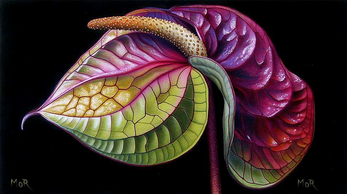 Vibrant Leaf Vein