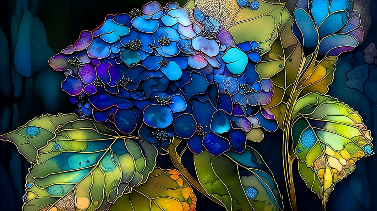 Hydrangea Mosaic