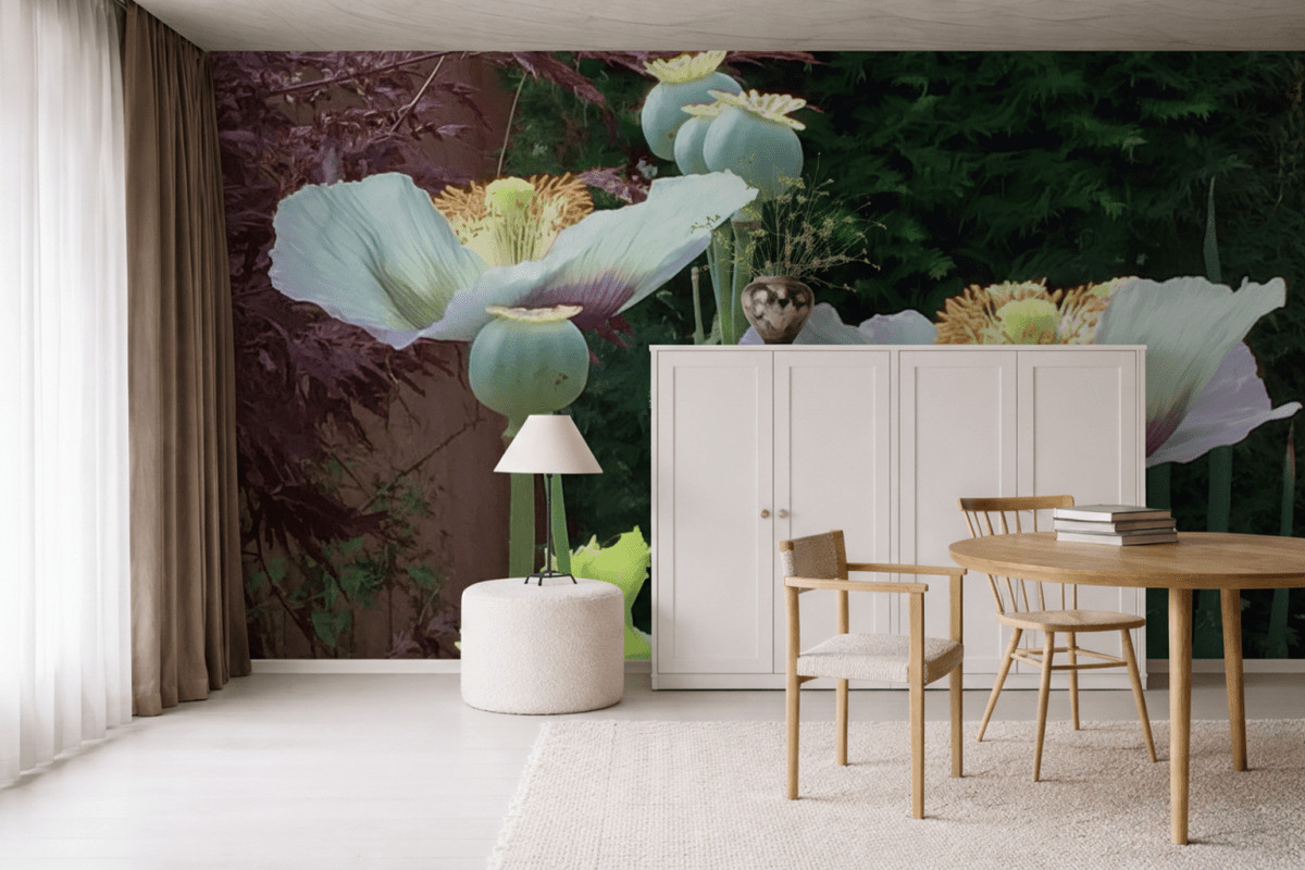 Whimsical Poppy Fields