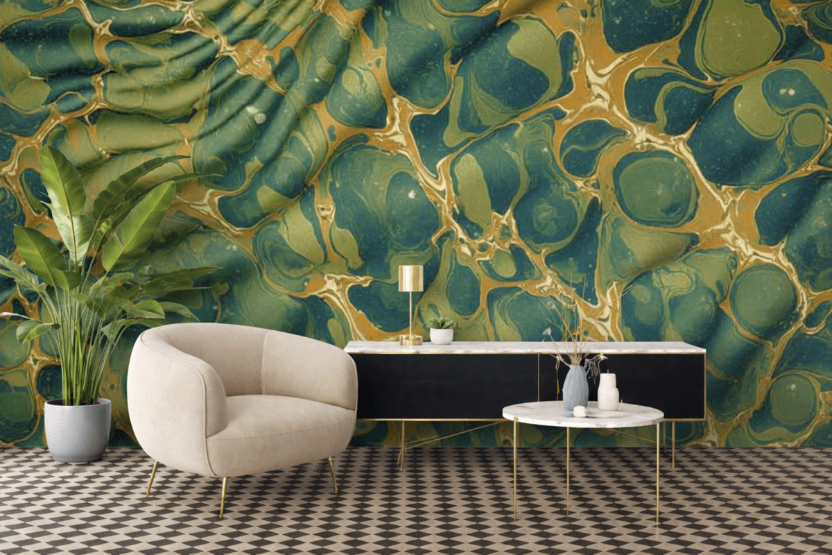 Mocha Marbling