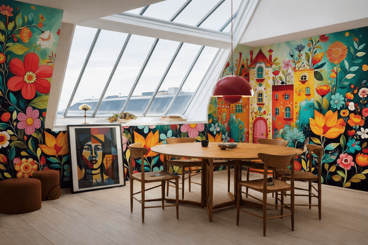 Saffron Village Reverie