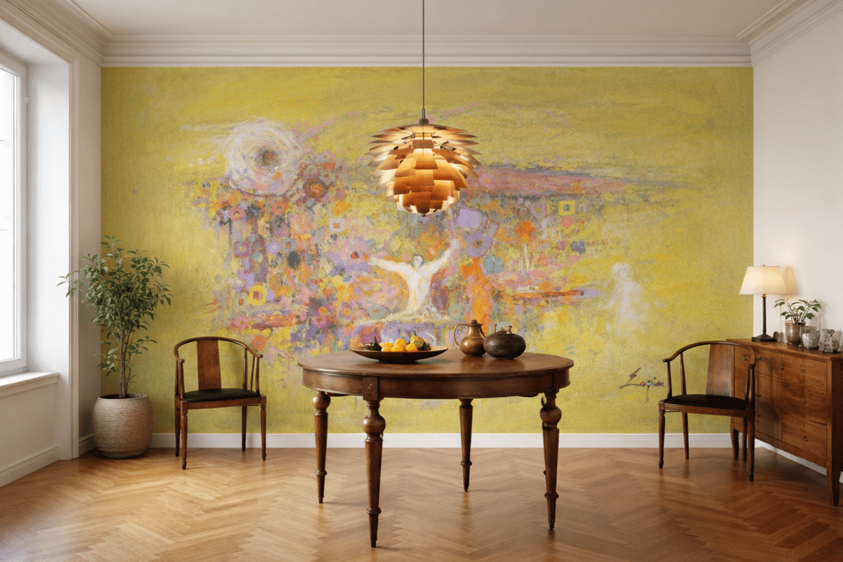 Sunlit Blossom Mosaic