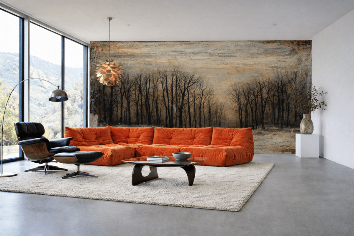 Frosted Woodland Veil