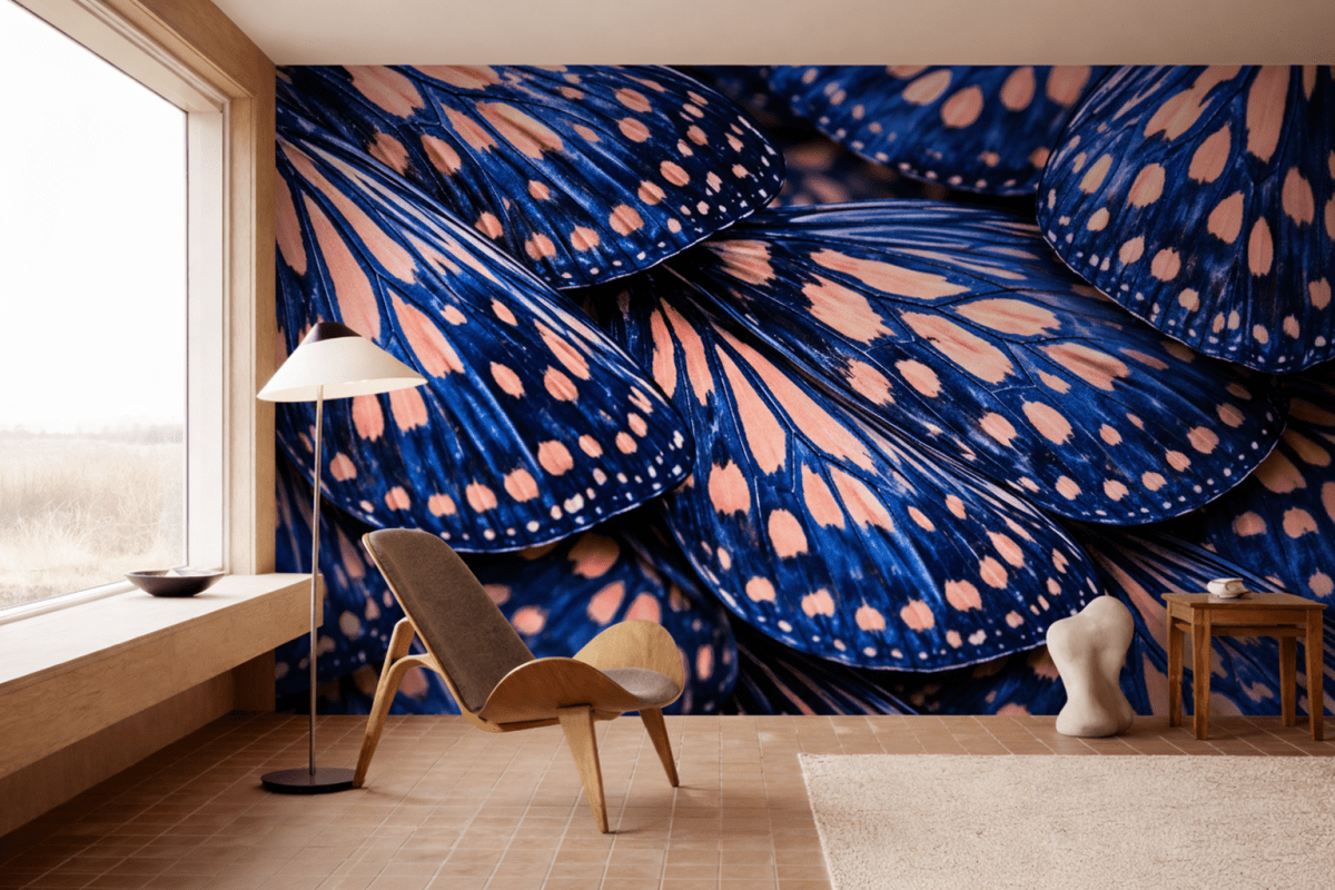 Whimsical Wing Tapestry