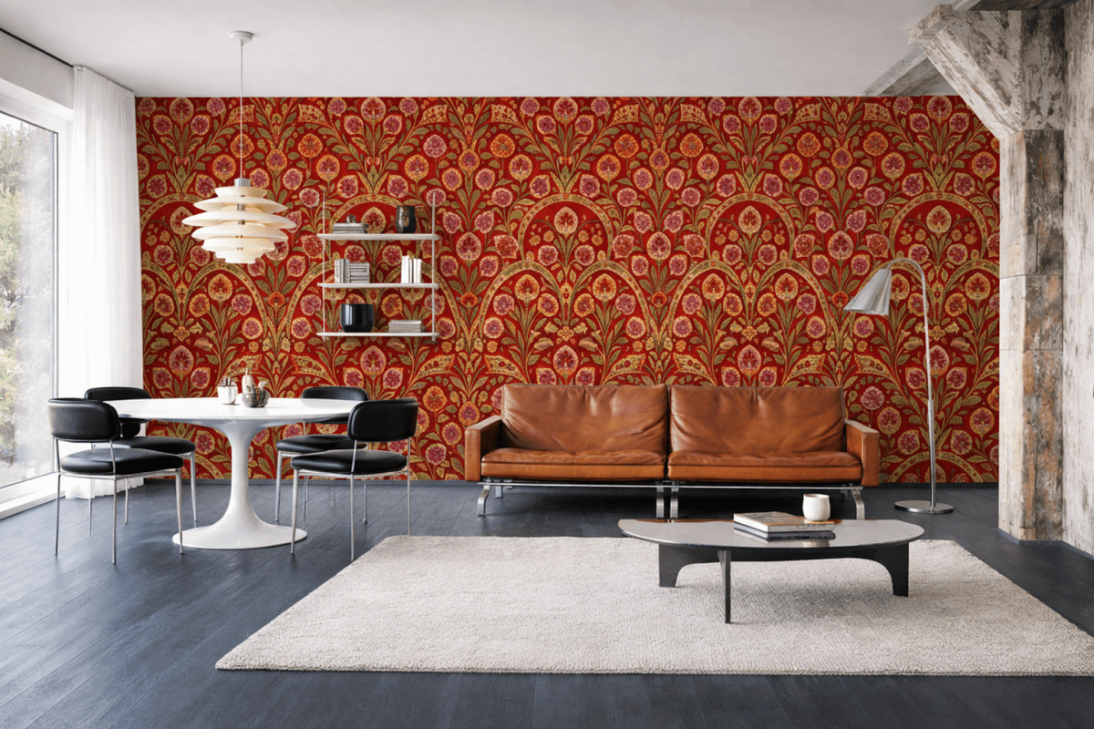 Crimson Flora Arrangement