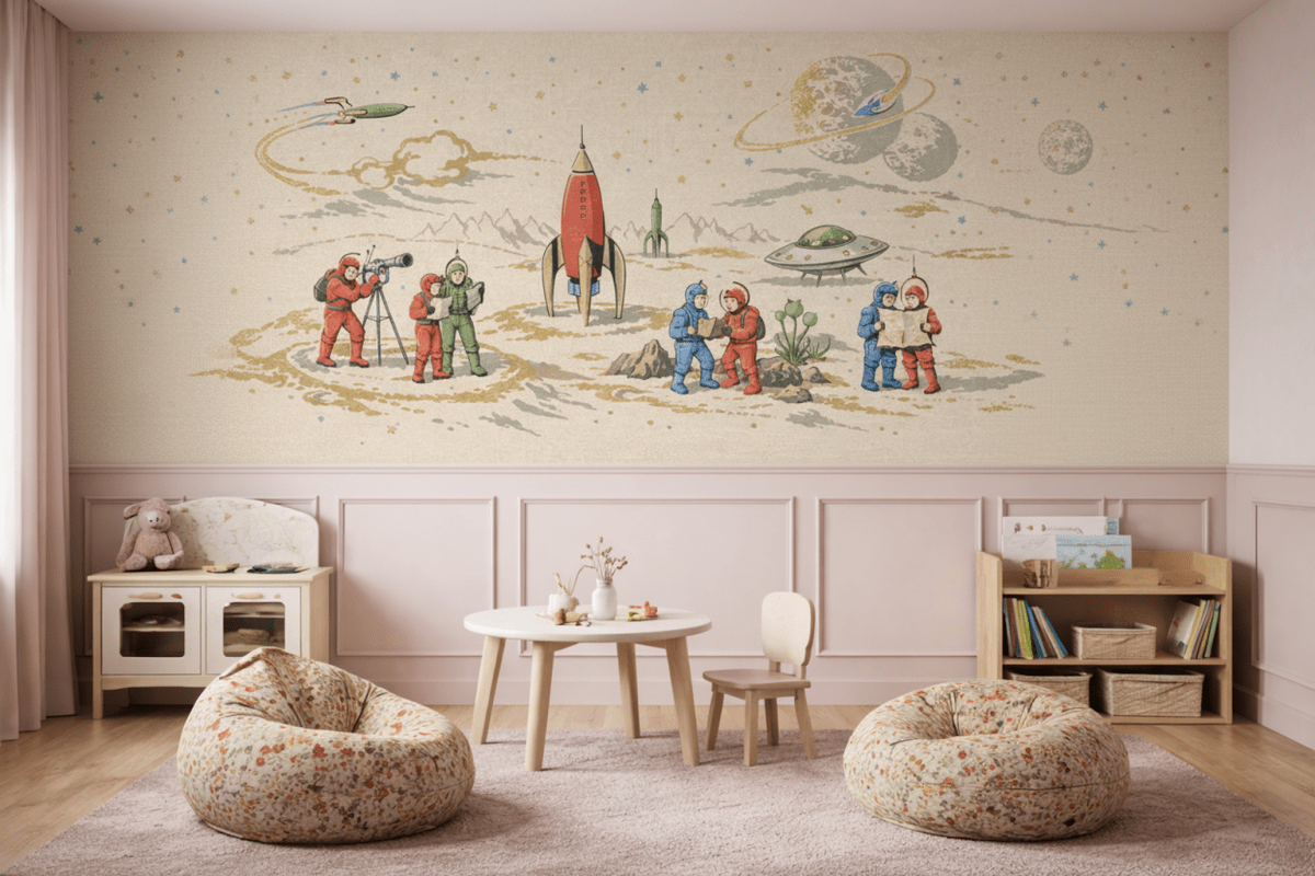 Galactic Exploration Scene