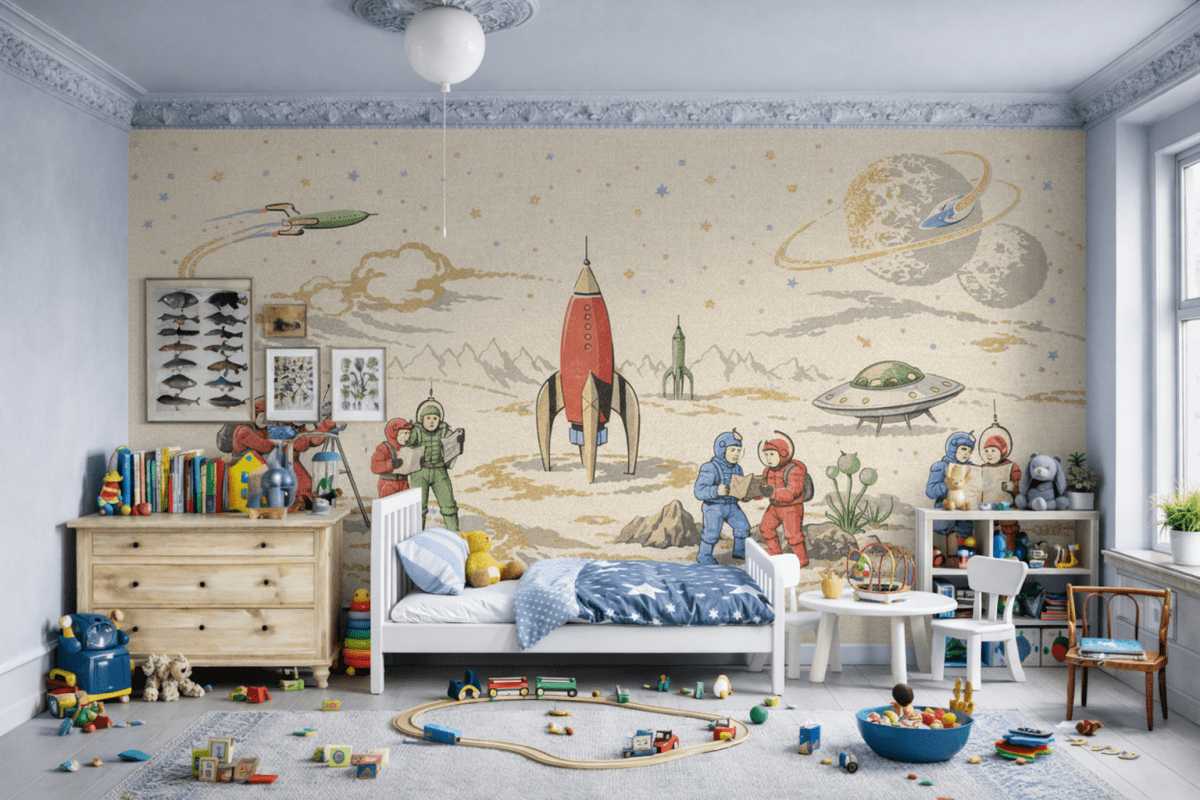 Galactic Exploration Scene