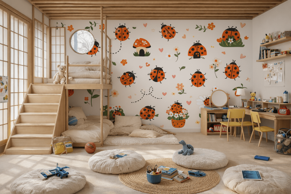 Ladybug Tapestry