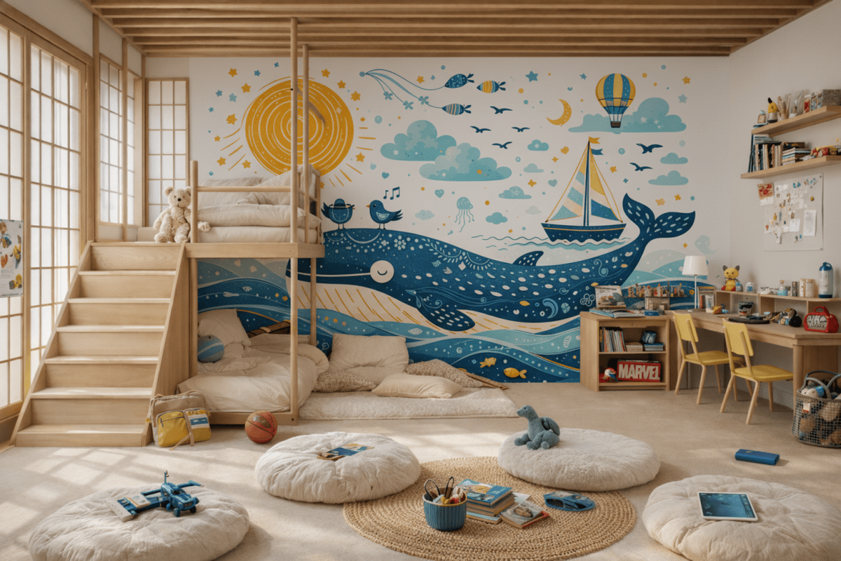 Whale Song Mural