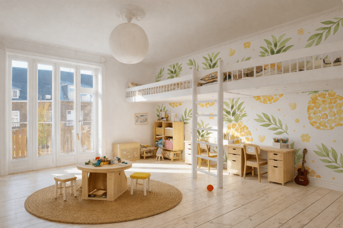 Tropical Pineapple Canvas