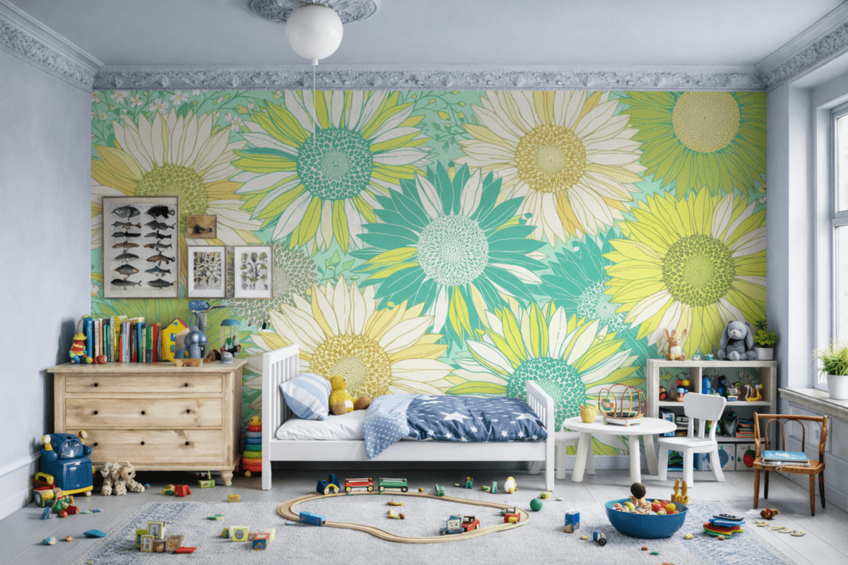 Sunlit Floral Tapestry