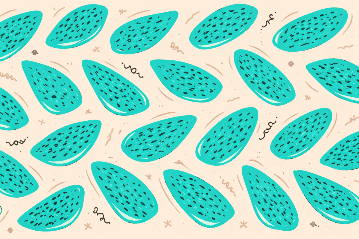 Aqua Streaks Motif