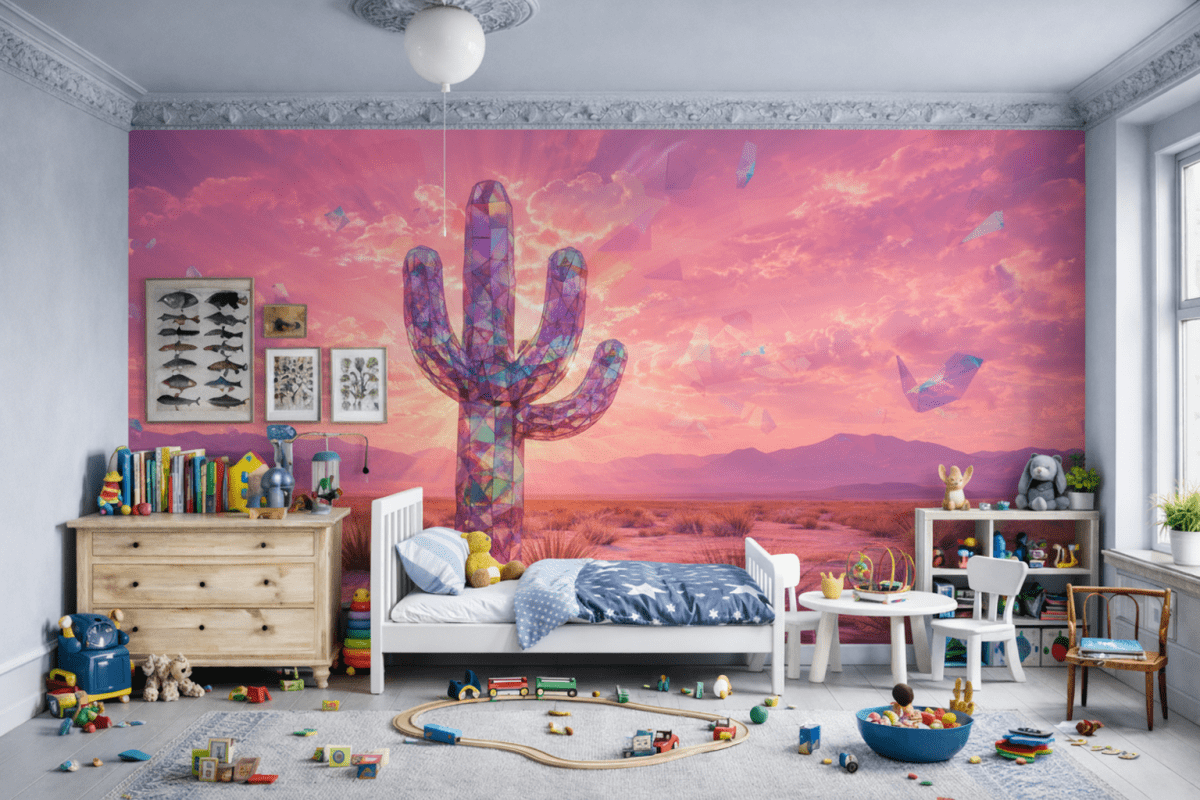 Prismatic Cactus Mirage