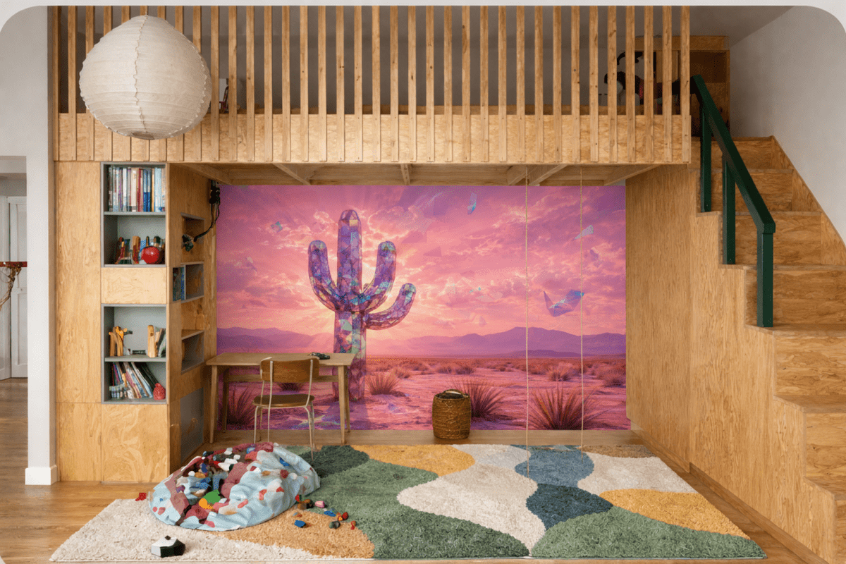 Prismatic Cactus Mirage