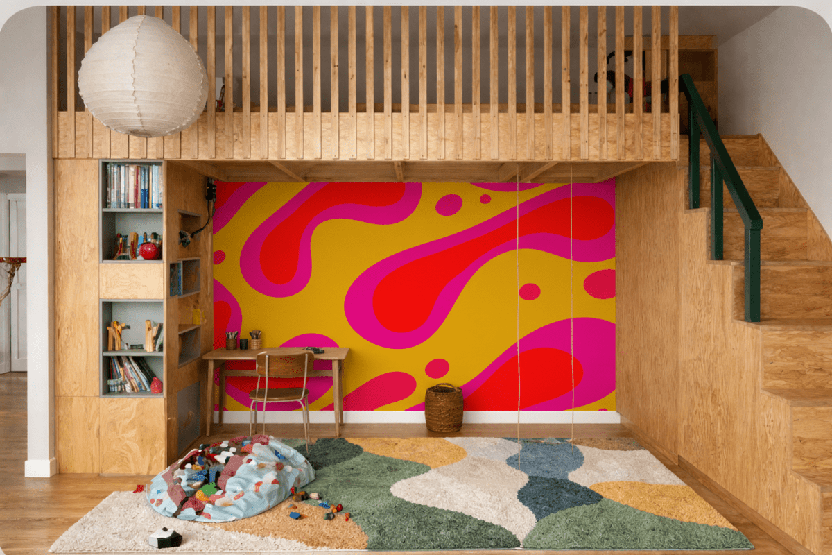 Vibrant Riverbed