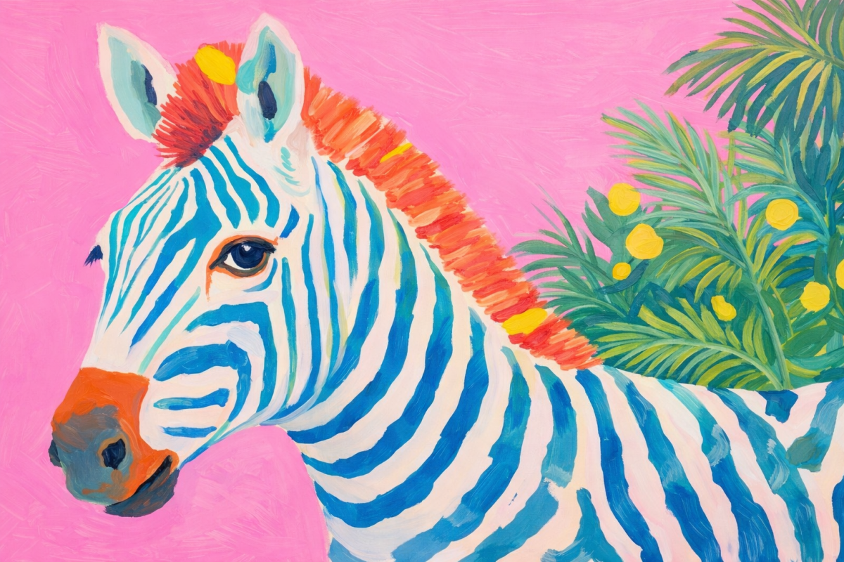 Zebra Lattice Burst