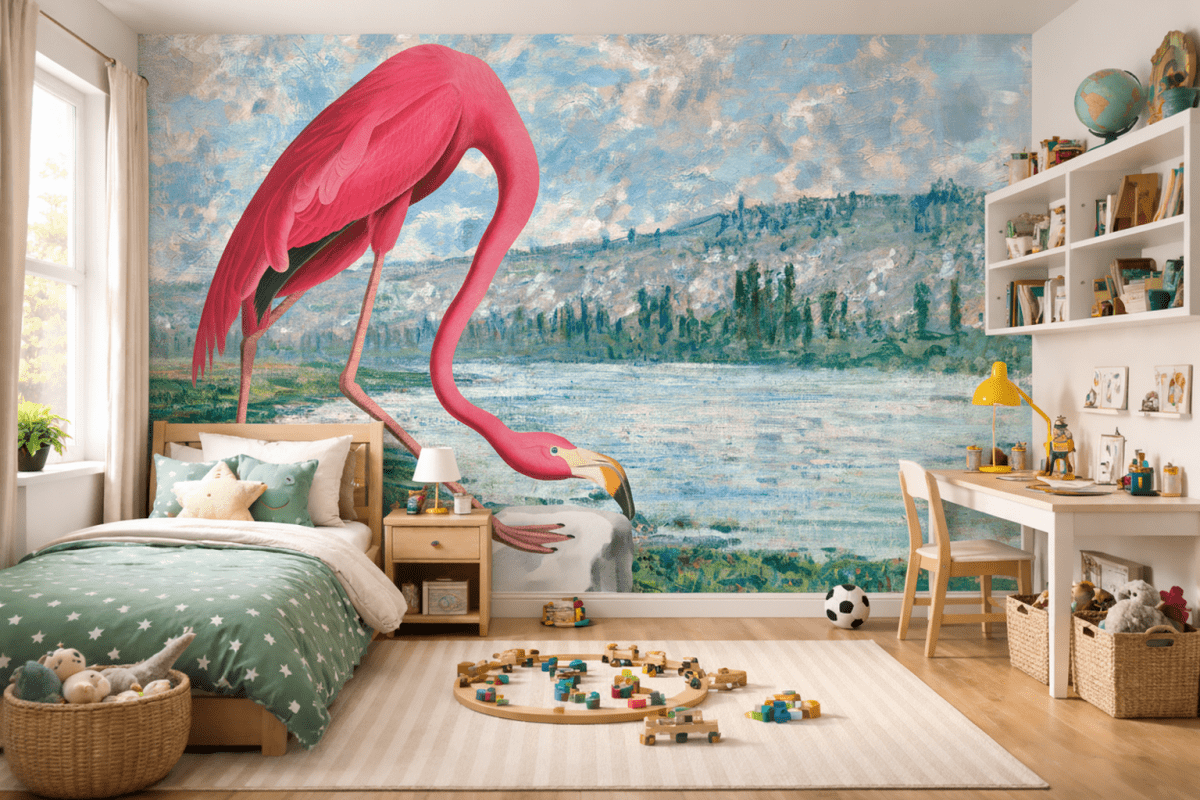 Crimson Waterbird