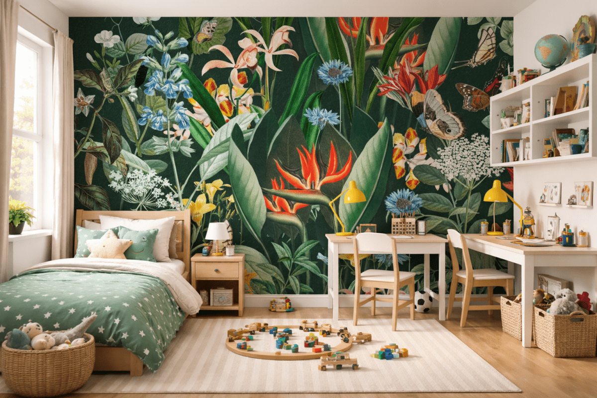 Vibrant Botanical Fusion