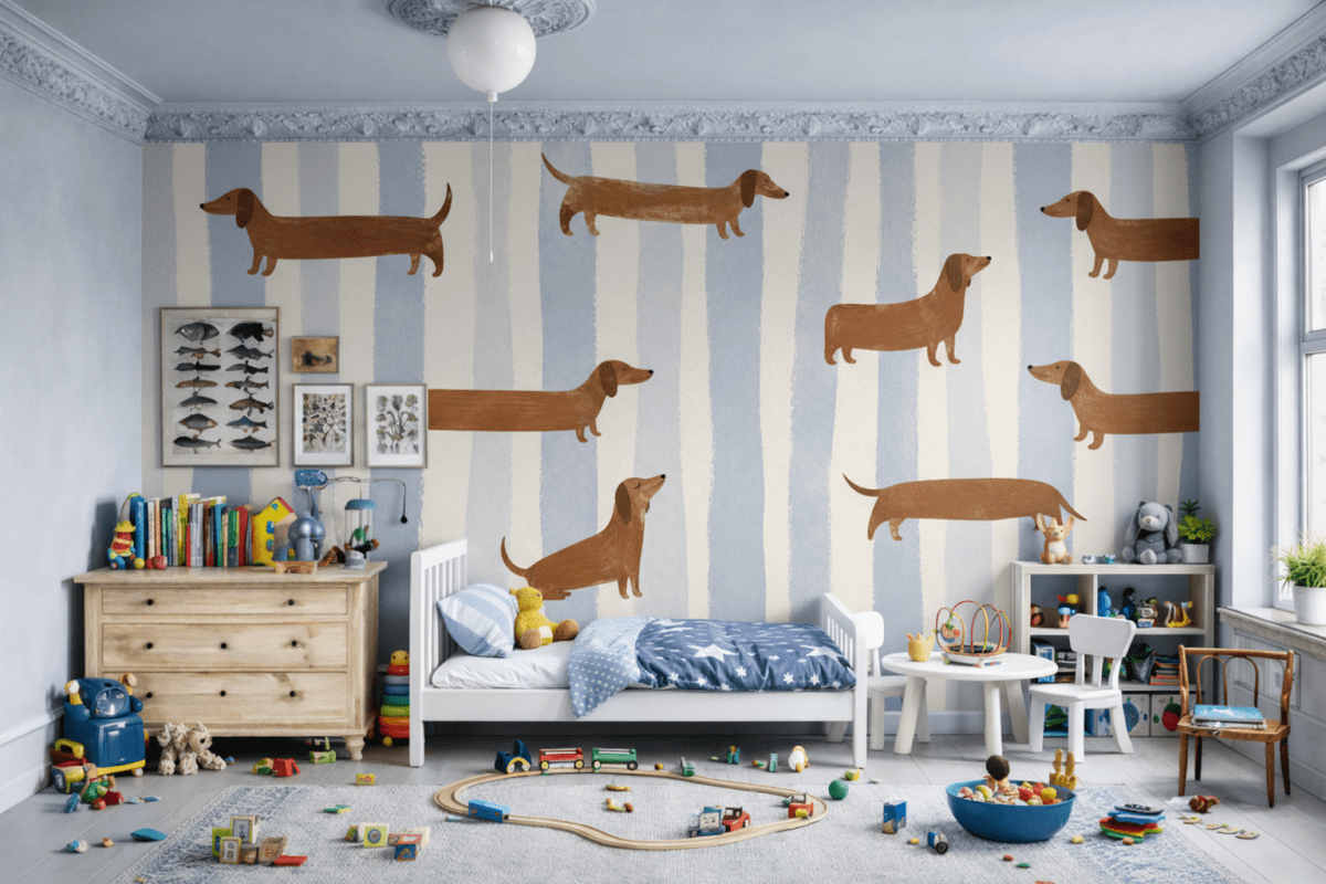 Linear Canine Parade