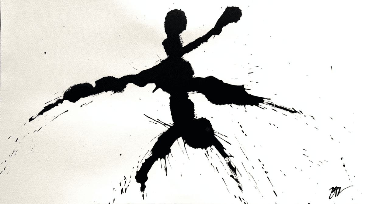 Ink Splatters Dance