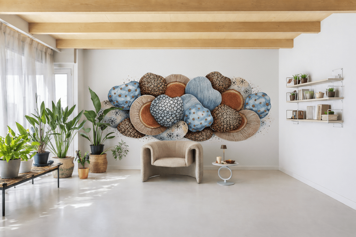 Cerulean Pebble Arrangement