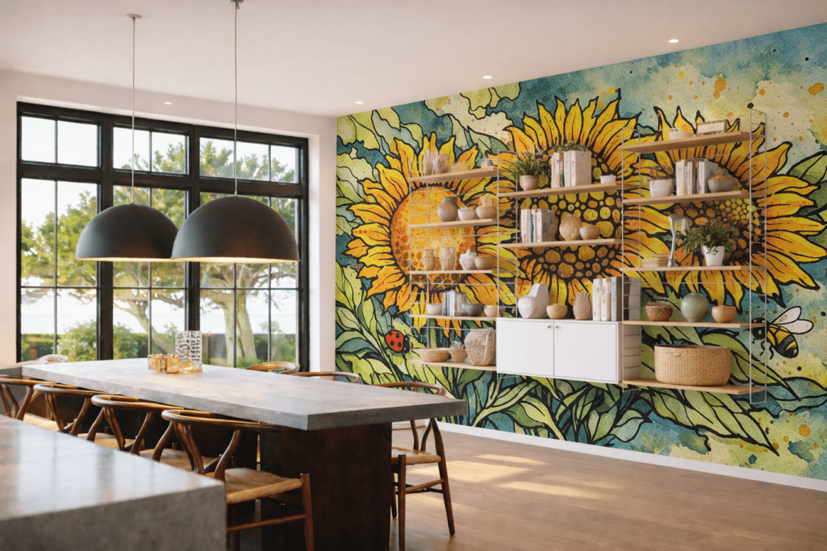 Sunlit Blossom Glade