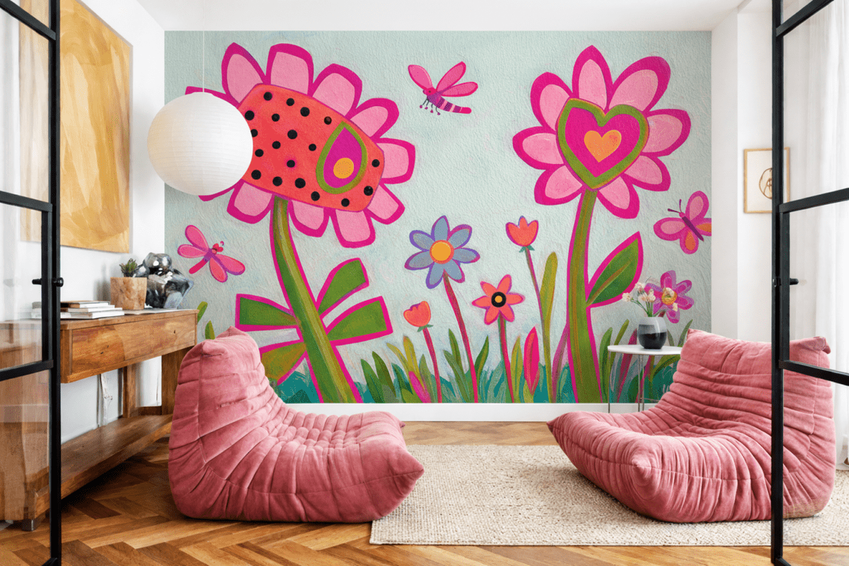 Whimsical Blossom Garden